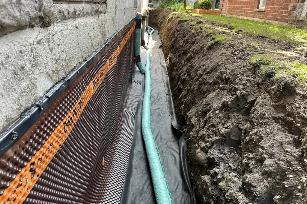DIY vs. Professional French Drain Installation