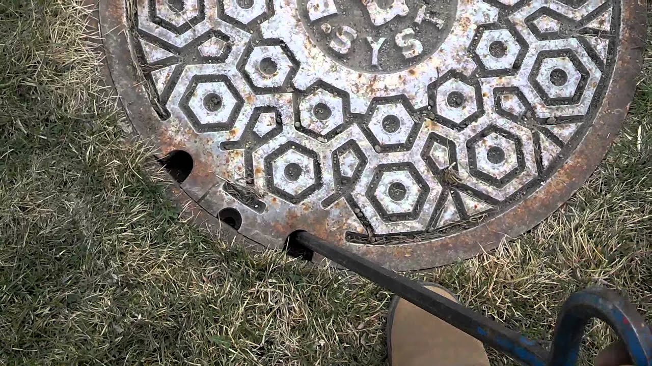 How to Open a Storm Drain