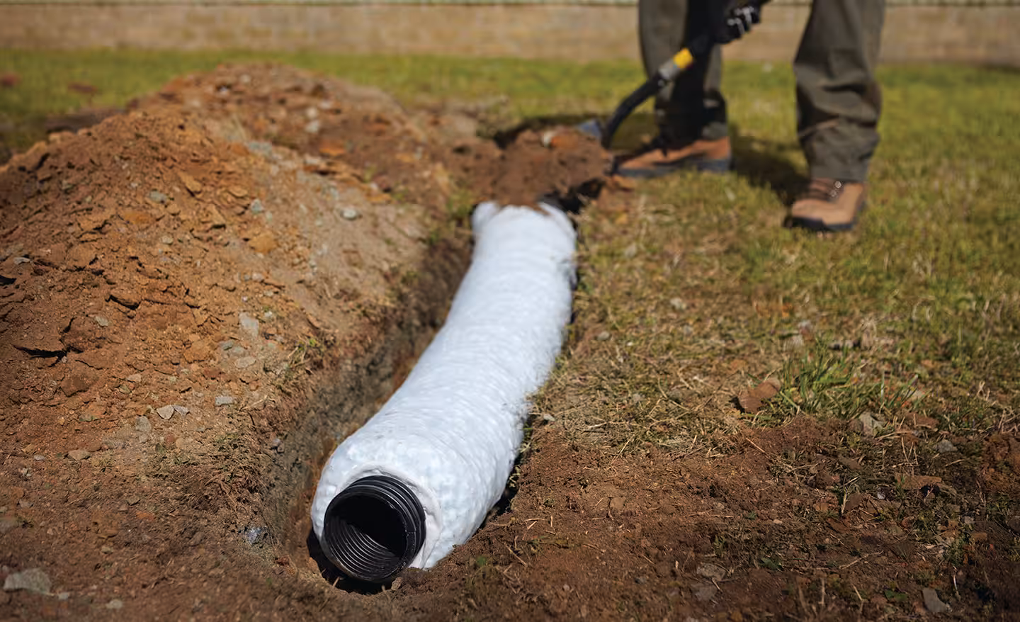 What Size Pipe for French Drain
