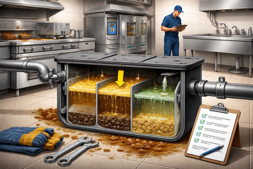 Grease Interceptor 50% Rule