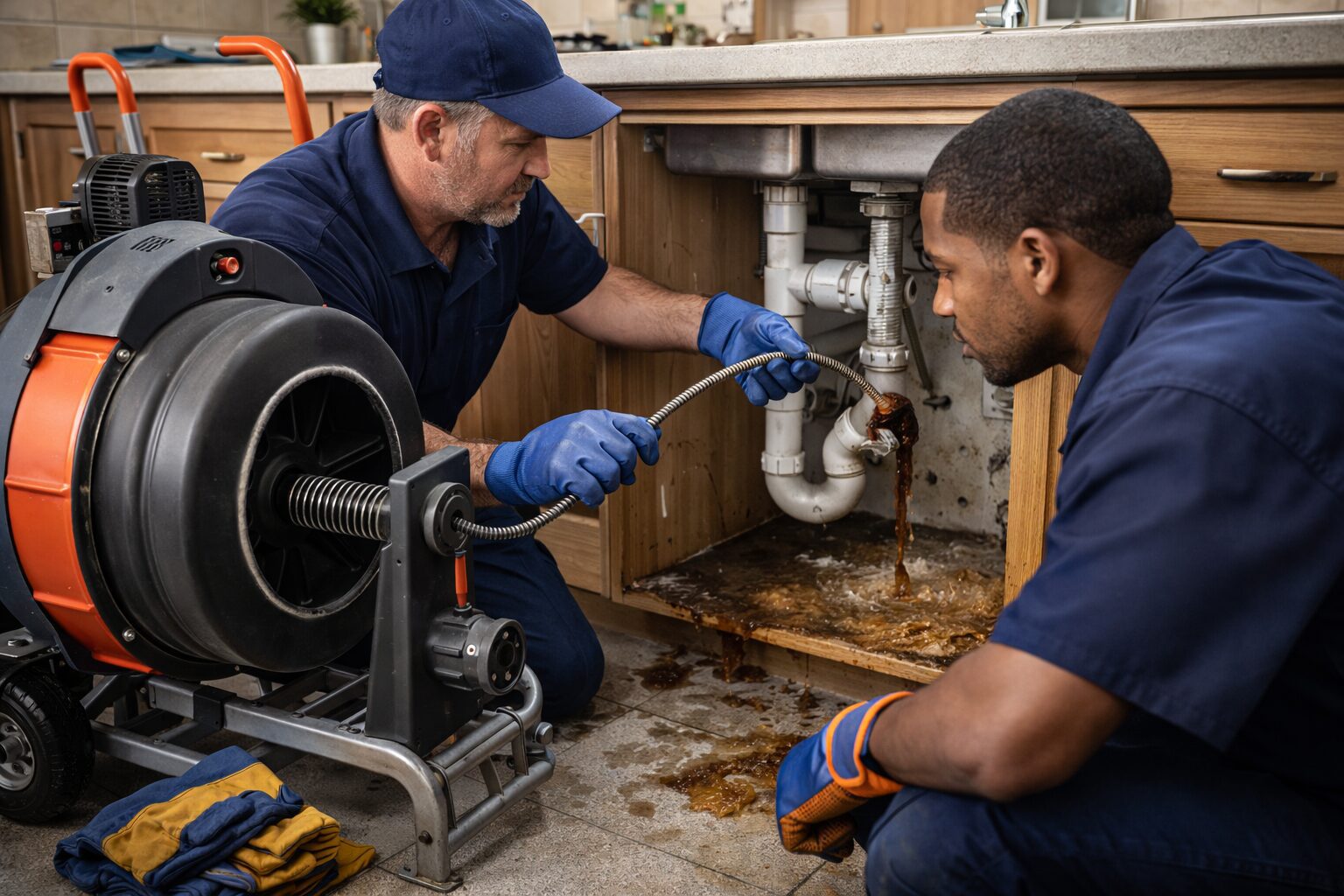 Professional Drain Snaking Service