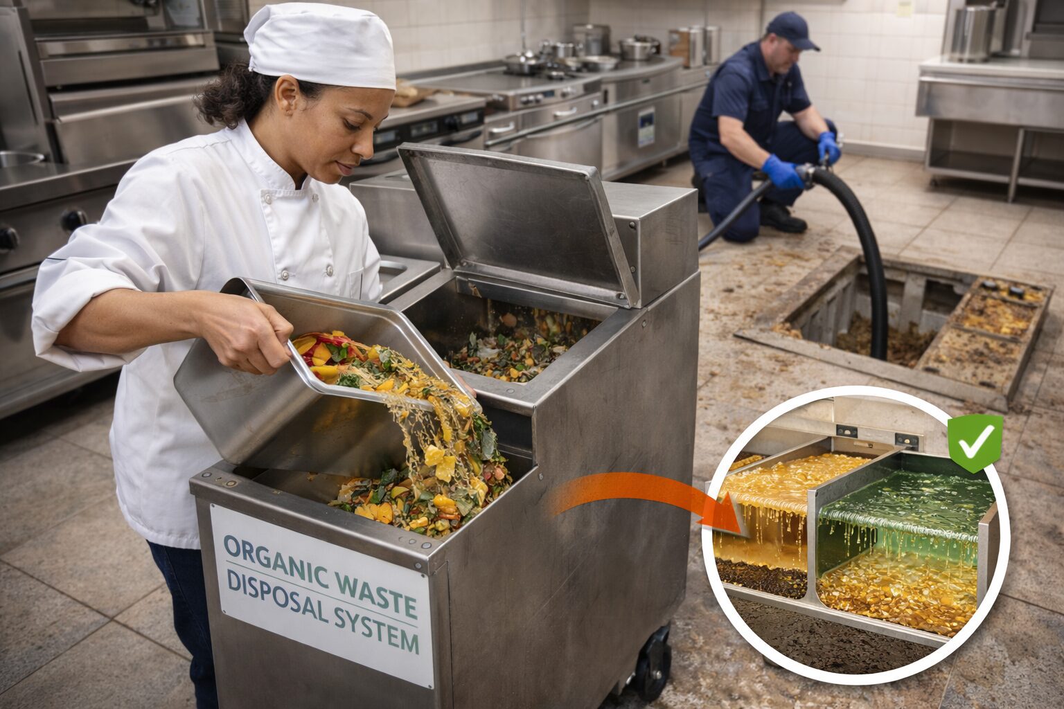 organic waste disposal system