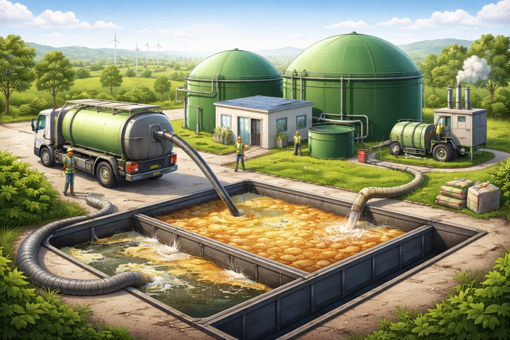 Anaerobic Digestion Can Help Manage Grease Trap Waste