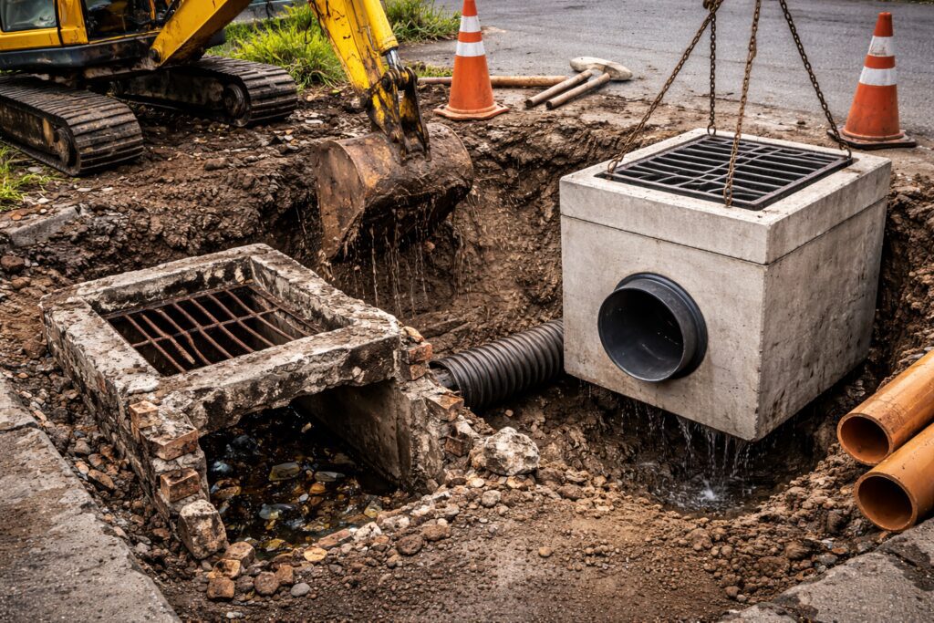 Catch Basin Replacement Services