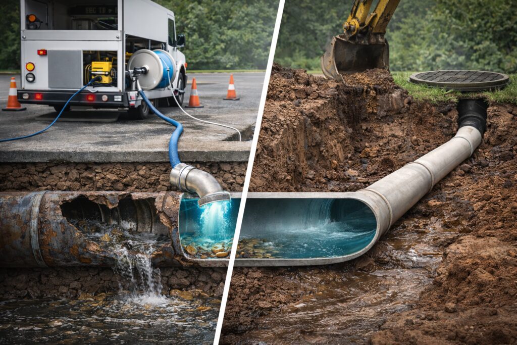Choose Pipe Lining Over Replacement