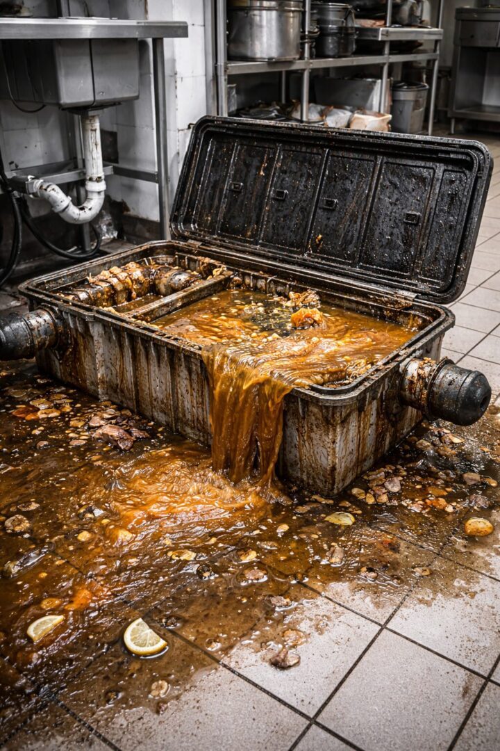 Empty Your Grease Trap on Time