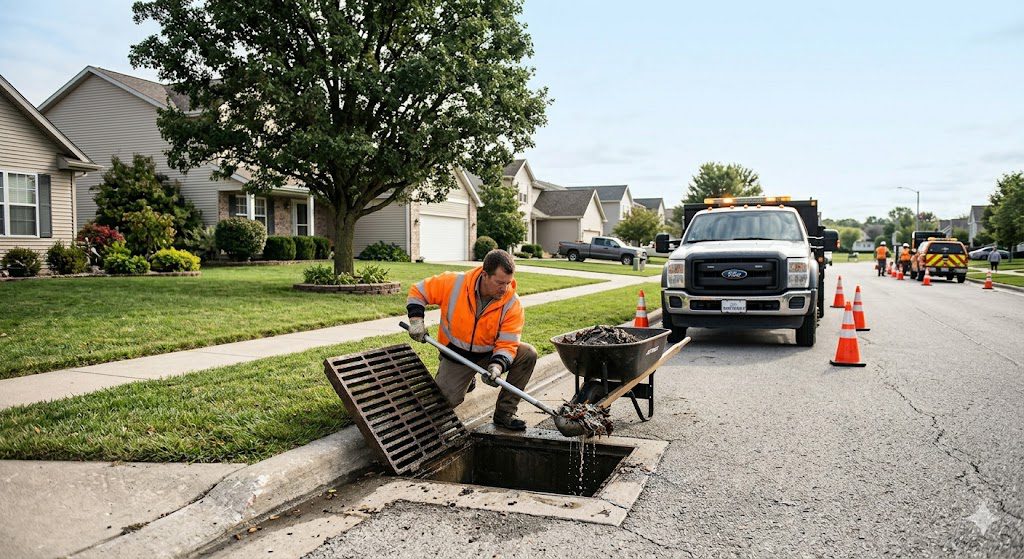 maintain catch basin