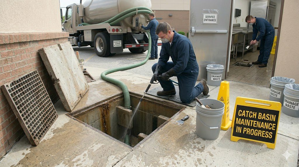 Catch Basin Cleaning