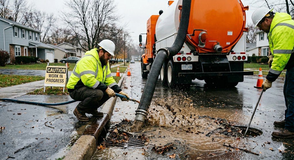 Storm Drain Cleaning