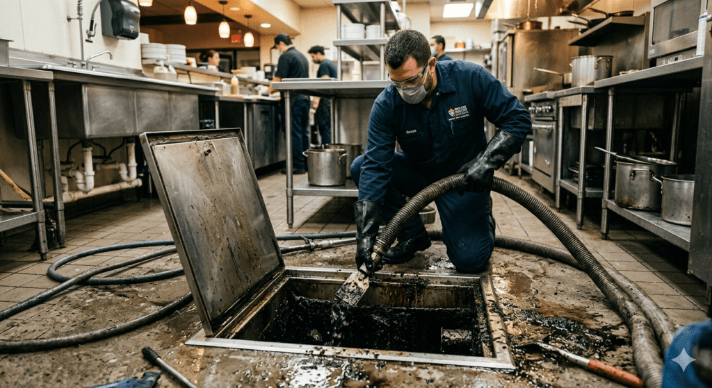 grease trap cleaning