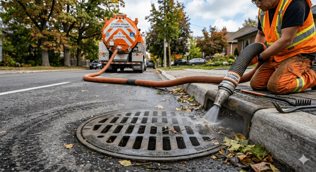 Storm Drain Cleaning