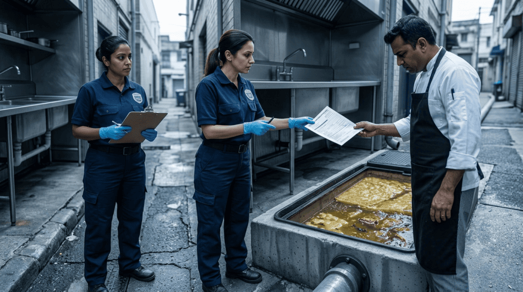 grease trap fines