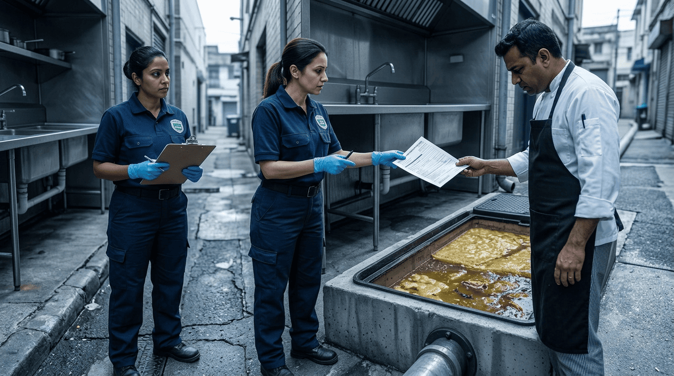 grease trap fines