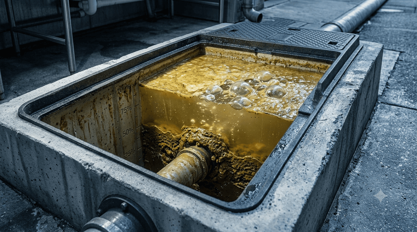 grease interceptor pumping frequency