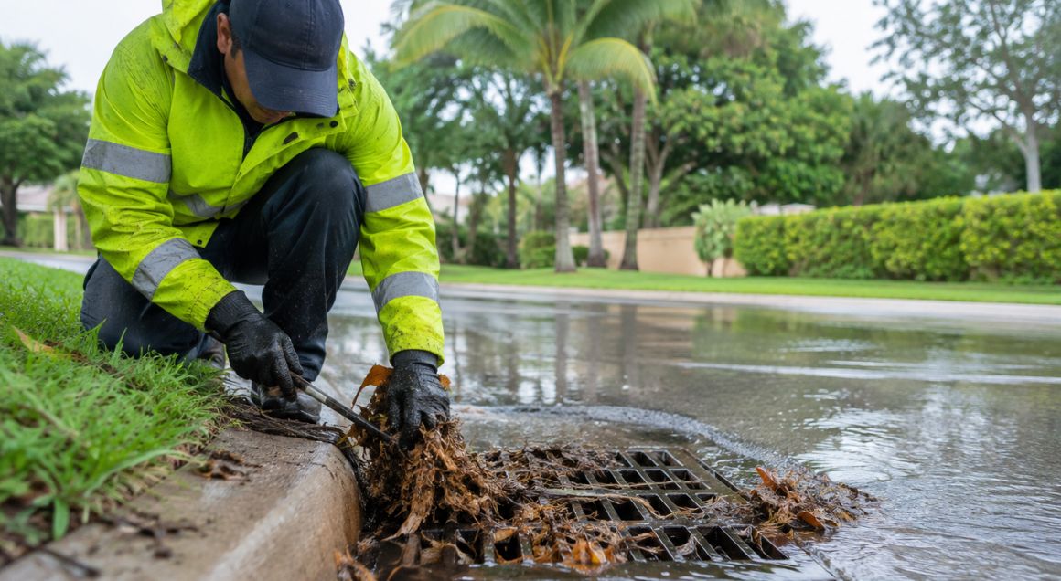 Signs Your Storm Drain Needs Professional Cleaning in Plantation